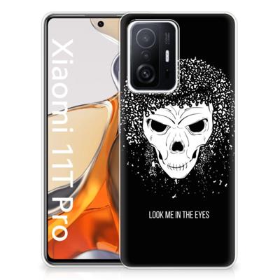 Silicone Back Case Xiaomi 11T | 11T Pro Skull Hair Silicone Back Case Xiaomi 11T | 11T Pro Skull Hair