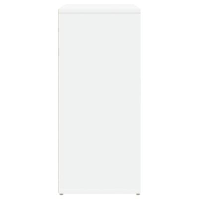 Dressoir 60x31x70 cm bewerkt hout wit