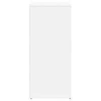 Dressoir 60x31x70 cm bewerkt hout wit - thumbnail