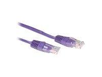 ACT IB4700 U/UTP CAT5E Patchkabel Paars - 50 cm - thumbnail