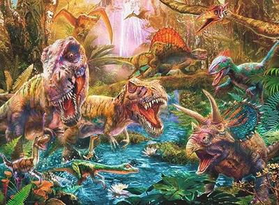 Ravensburger puzzel Verzameling dinosauriers 150 XXL stukje
