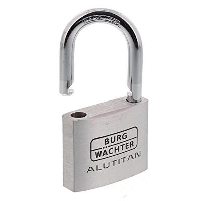 Burg Wächter 36101 Hangslot 50.00 mm Verschillend sluitend Aluminium Sleutelslot