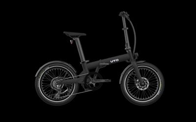 UTO elektrische vouwfiets og20 v0 zwart