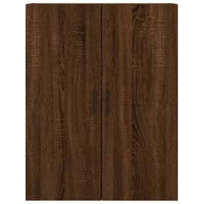 Hangkast 69,5x34x90 cm bruin eikenkleur