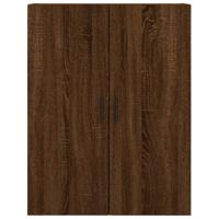 Hangkast 69,5x34x90 cm bruin eikenkleur - thumbnail