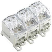 Weidmüller 1562160000 Verdeelblok Schroeven Grijs, Transparant 1 stuk(s) - thumbnail