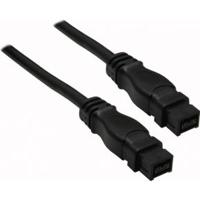InLine 39903 Firewire kabel, IEEE1394 9-polige stekker/stekker, zwart, 3m - thumbnail