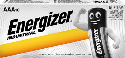Energizer Industrial alkaline batterij AAA/LR03/E92, 10 stuks Energizer Industrial alkaline batterij AAA/LR03/E92, 10 stuks