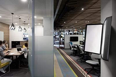 Durable Wandhouder | 10 zichtpanelen | zwart/grijs polyamide | met profielframef. | 1 stuk - 563122 563122
