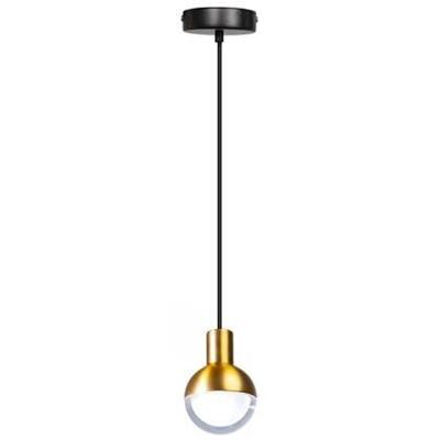 ETH HanglampDrop zwart met goud - 05-HL4246-0230