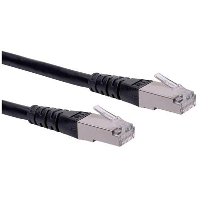 ROLINE patchkabel Cat.6 (Klasse E) S/FTP (PiMF), zwart, 5 m ROLINE patchkabel Cat.6 (Klasse E) S/FTP (PiMF), zwart, 5 m