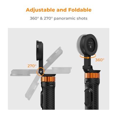K&F Concept MS19 Selfie Stick Statief Magnetisch 162cm