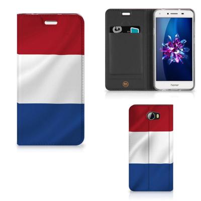 Huawei Y5 2 | Y6 Compact | Standcase | Nederlandse Vlag Huawei Y5 2 | Y6 Compact | Standcase | Nederlandse Vlag
