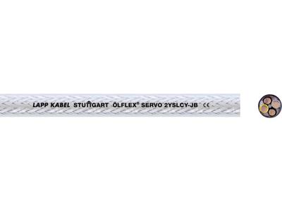 LAPP ÖLFLEX® SERVO 2YSLCY-JB Servokabel 4 G 1.5 mm² Transparant 36425/1000 1000 m