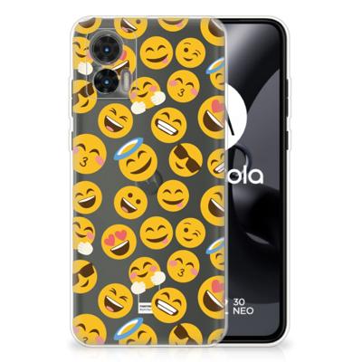 Motorola Edge 30 Neo | TPU bumper | Emoji Motorola Edge 30 Neo | TPU bumper | Emoji