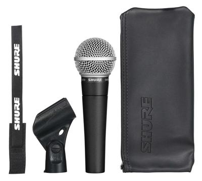 Shure SM58 Zwart Microfoon voor podiumpresentaties