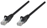 Intellinet 345378 RJ45 Netwerkkabel, patchkabel CAT 5e U/UTP 10.00 m Zwart 1 stuk(s) - thumbnail