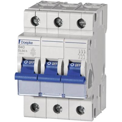 Doepke 09914111 DLS6H B10A 3polig 6KA Zekeringautomaat 3-polig 10 A 230 V, 400 V