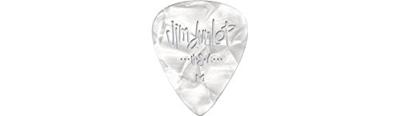 Dunlop 483P04TH Celluloid Shell Pick perloid wit thin plectrum set 12 stuks