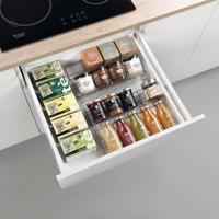 Metaltex smart kitchen verschuifbaar kruidenrek 26/51x47x3 cm zilver - thumbnail
