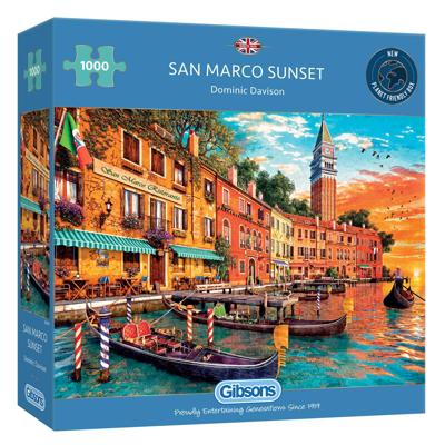 San Marco Sunset Puzzel 1000 Stukjes