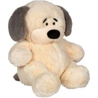 Knuffel mollige hond - GIPSY TOYS - 40 cm beige - thumbnail