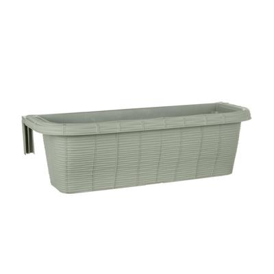Bama fioriera bloem-balkonbak 60x20x18.5 cm sagegroen Bama fioriera bloem-balkonbak 60x20x18.5 cm sagegroen