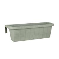 Bama fioriera bloem-balkonbak 60x20x18.5 cm sagegroen - thumbnail