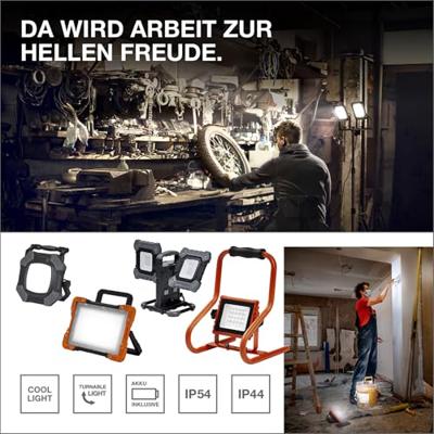 OSRAM Bouwlamp LED 30 W Koudwit, Daglichtwit Zwart/grijs