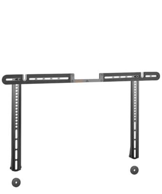 My Wall HS9L Soundbar-beugel Vast Zwart 1 stuk(s)