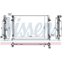 NISSENS Motorradiator 606705 voor Atlas (CA1) - thumbnail