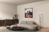 Fischer & Honsel Design vloerlampGian zwart led - 40495 - thumbnail