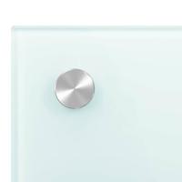 VidaXL Spatschermen keuken 2 st 70x60 cm gehard glas wit - thumbnail