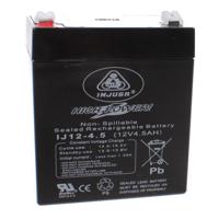 Injusa oplaadbare batterij High Power 12V 4,5 AH zwart - thumbnail