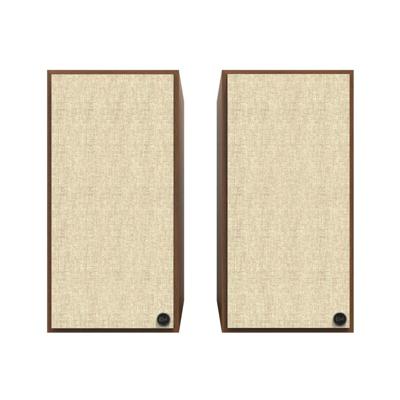 Klipsch: The Nines Actieve Boekenplank Speakers - Walnoot