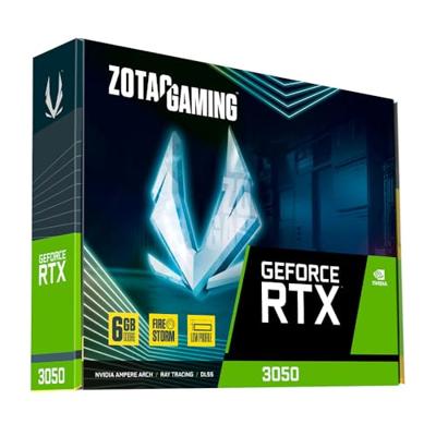 Zotac Nvidia GeForce RTX 3050 Videokaart Low Profile 6 GB GDDR6-RAM PCIe x8 DisplayPort, HDMI Low Profile - thumbnail