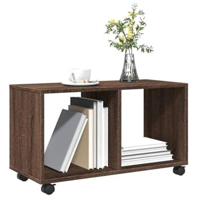 Rolkast 72x33x42,5 cm bewerkt hout bruin eikenkleurig Rolkast 72x33x42,5 cm bewerkt hout bruin eikenkleurig