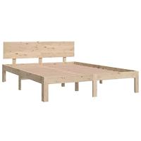Bedframe massief grenenhout 140x190 cm - thumbnail