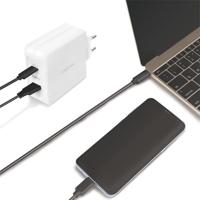 LogiLink PA0281 USB-oplader 100 W 1x USB-A, 1x USB-C USB PD Wit Binnen USB Power Delivery (USB-PD) - thumbnail