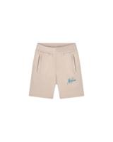 Malelions Zomer short jongens - taupe - Signature - gestreept - thumbnail