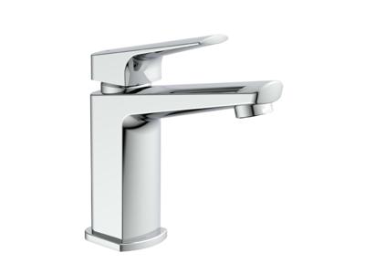 SCHÜTTE wastafelmengkraan raven mat koperkleurig