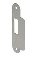 Nemef P649/47 Sluitplaat | RVS 29x133.5mm afgerond| DR 1+2+3+4 - 9064990470 - thumbnail