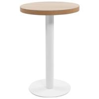 Bistrotafel 50 cm MDF lichtbruin - thumbnail