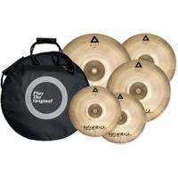 Istanbul Agop XIST Brilliant bekkenset 14,16,18,20 incl. bekkentas - thumbnail