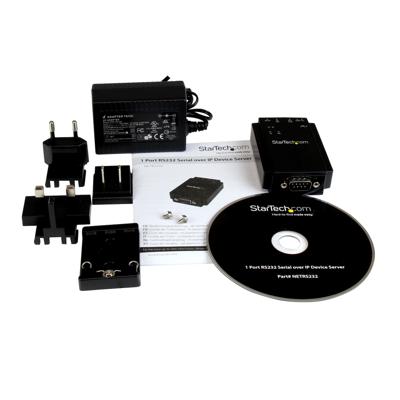 1PORT ETHERNET TO SERIAL DEVICE SERVER - SERIAL OVER IP ADAPTER
