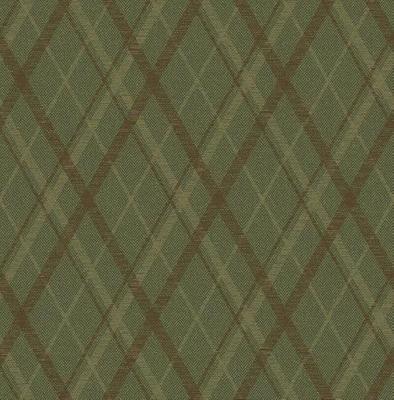Dutch Wallcoverings Sauvage Ruit - Groen