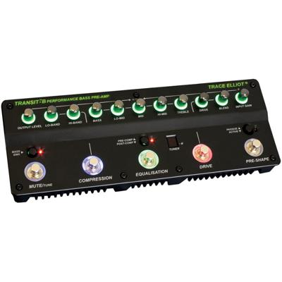 Trace Elliot Transit B preamp en multi-effect voor basgitaar Trace Elliot Transit B preamp en multi-effect voor basgitaar