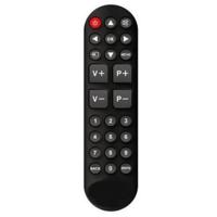 Universele afstandsbediening Grundig W802 Zwart - thumbnail