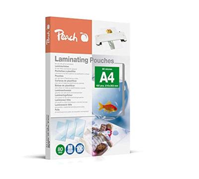 Peach Lamineerfolie DIN A4 80 micron glanzend 100 stuk(s) - thumbnail