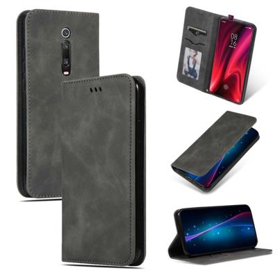 Retro huid voelen Business magnetische horizontale Flip lederen case voor Xiaomi mi 9T/mi 9T Pro/Redmi K20/K20 Pro (donkergrijs) Retro huid voelen Business magnetische horizontale Flip lederen case voor Xiaomi mi 9T/mi 9T Pro/Redmi K20/K20 Pro (donkergrijs)